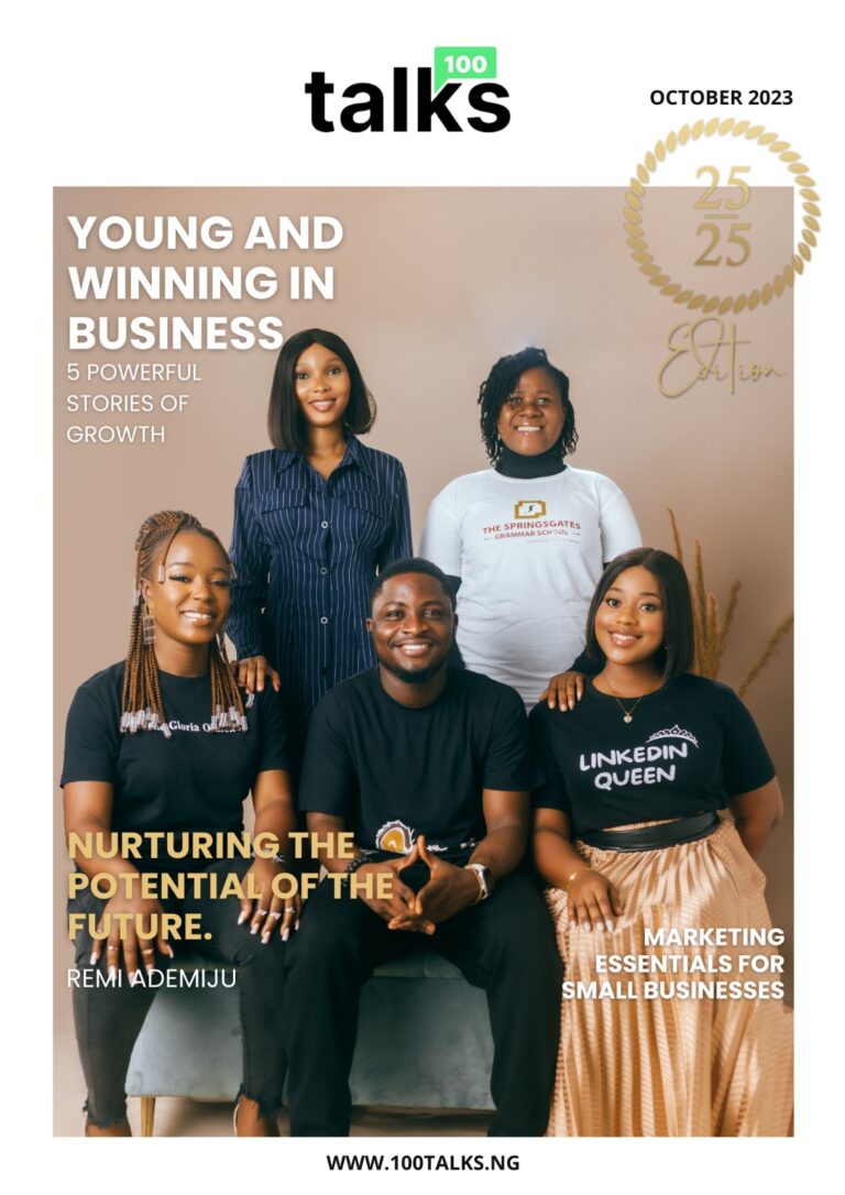 Young and Winning in Business: Magazine